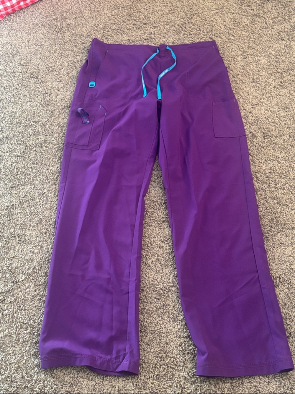Carhartt Purple Scrub Pants TALL INSEAM
